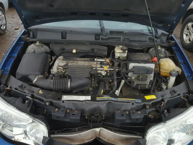 1G8AW12F24Z139763 - 2004 SATURN ION LEVEL BLUE photo 7