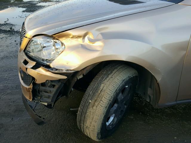 4JGBB86E76A068962 - 2006 MERCEDES-BENZ ML 350 GOLD photo 9