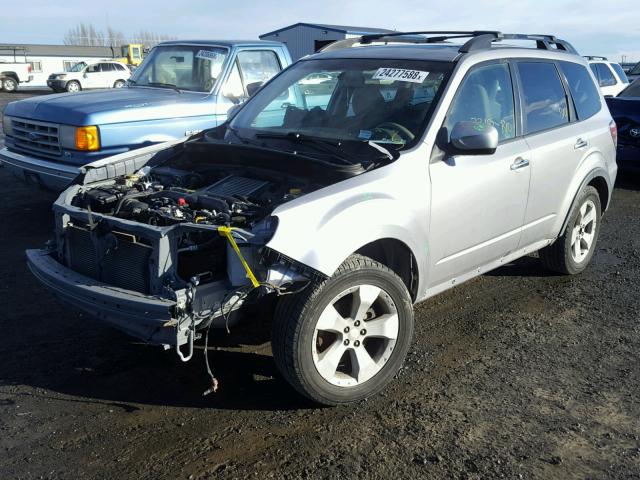 JF2SH6EC9AH723079 - 2010 SUBARU FORESTER 2 SILVER photo 2