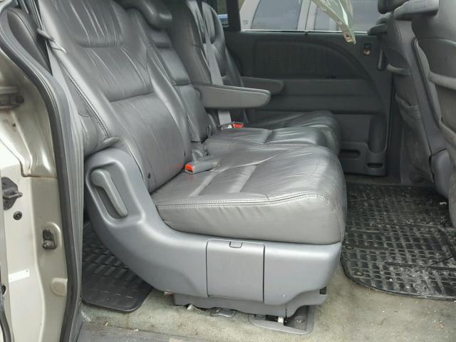 5FNRL38786B420844 - 2006 HONDA ODYSSEY EX GRAY photo 6