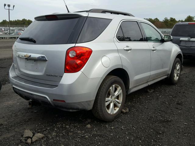 2CNFLEEC1B6436024 - 2011 CHEVROLET EQUINOX LT SILVER photo 4