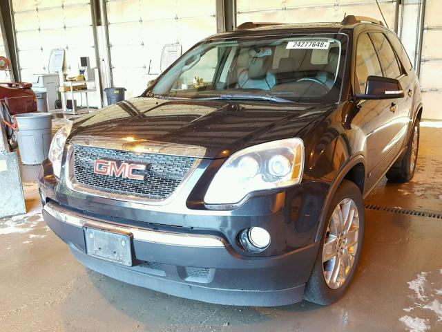 1GKLVNED8AJ120362 - 2010 GMC ACADIA SLT შავი ფოტო 2