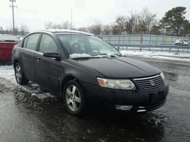 1G8AL55F27Z163156 - 2007 SATURN ION LEVEL BLACK photo 1