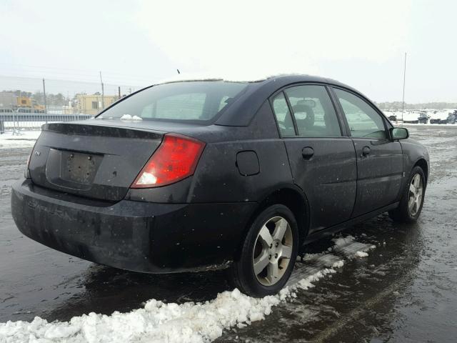 1G8AL55F27Z163156 - 2007 SATURN ION LEVEL BLACK photo 4