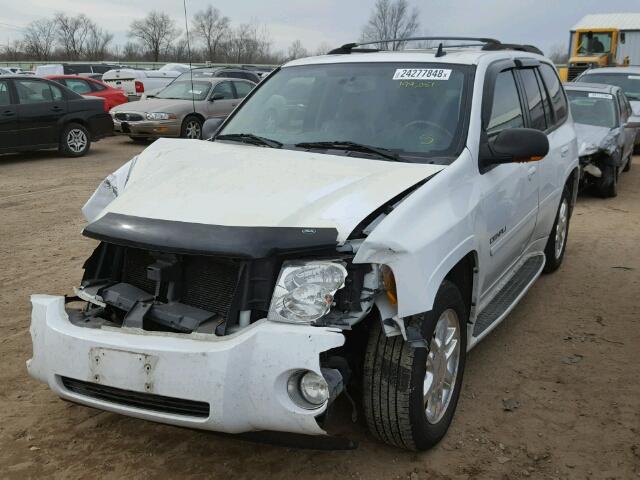 1GKET63M562197165 - 2006 GMC ENVOY DENA WHITE photo 2