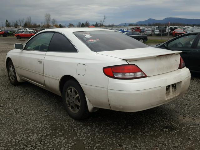 2T1CG22P21C449055 - 2001 TOYOTA CAMRY SOLA WHITE photo 3