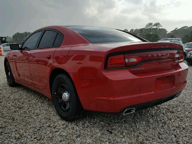 2C3CDXAT4CH241633 - 2012 DODGE CHARGER PO RED photo 3