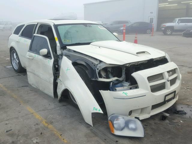 2D8GV58215H542540 - 2005 DODGE MAGNUM R/T WHITE photo 1