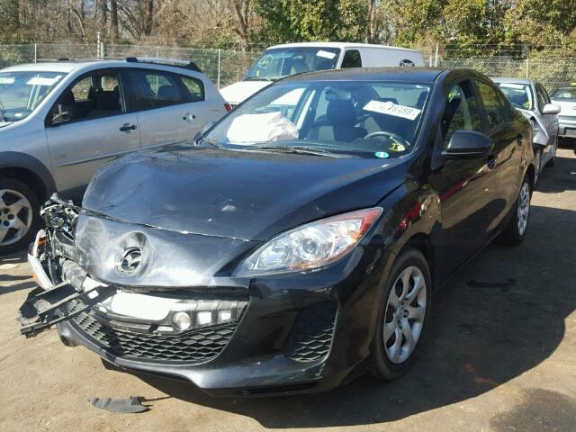 JM1BL1TF4D1788528 - 2013 MAZDA 3 I BLACK photo 2