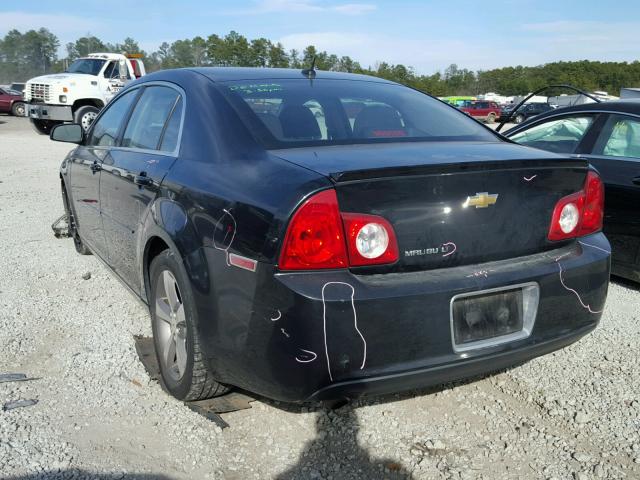 1G1ZC5E16BF139166 - 2011 CHEVROLET MALIBU 1LT CHARCOAL photo 3