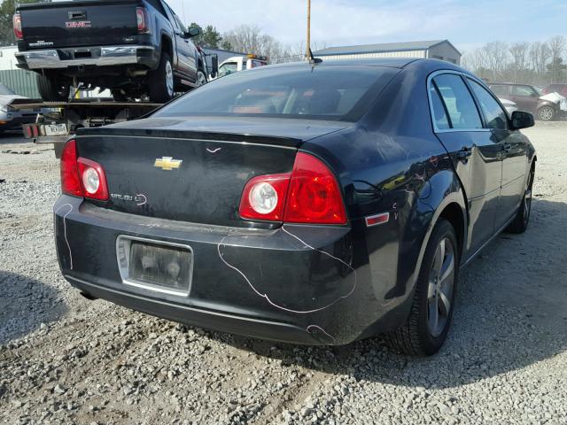 1G1ZC5E16BF139166 - 2011 CHEVROLET MALIBU 1LT CHARCOAL photo 4