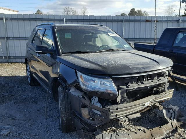 1FM5K8F83GGC13792 - 2016 FORD EXPLORER L BLACK photo 1