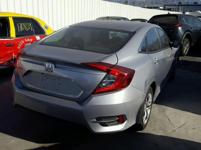 2HGFC2F51GH568250 - 2016 HONDA CIVIC LX GRAY photo 4