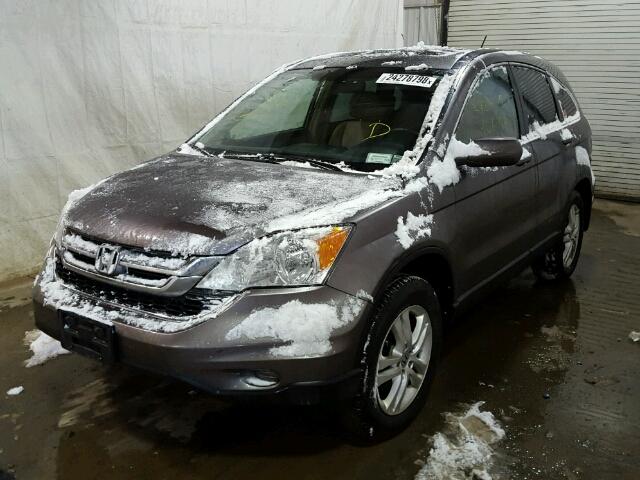 5J6RE4H71BL066022 - 2011 HONDA CR-V EXL GRAY photo 2