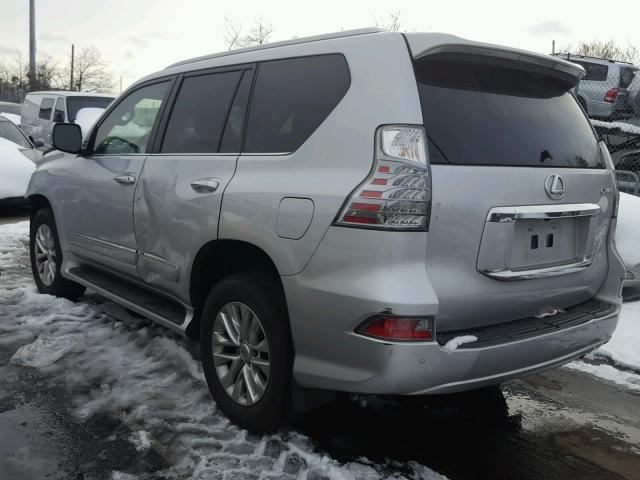 JTJBM7FX2E5085327 - 2014 LEXUS GX BASE SILVER photo 3