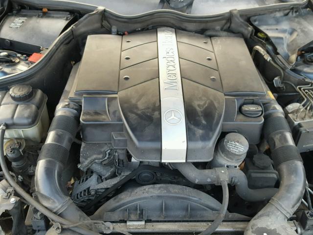 WDBTJ65J75F126048 - 2005 MERCEDES-BENZ CLK 320C BLUE photo 7