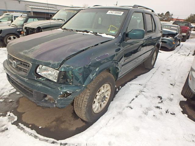 4S6DM58W224401012 - 2002 HONDA PASSPORT E 绿色 照片 2