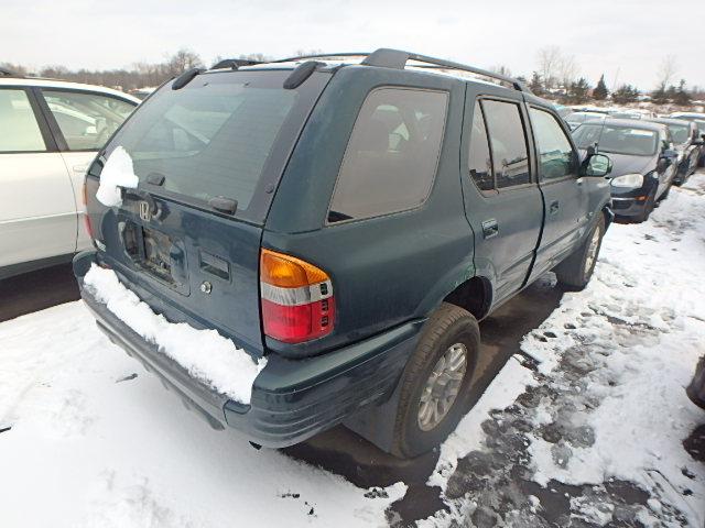 4S6DM58W224401012 - 2002 HONDA PASSPORT E 绿色 照片 4