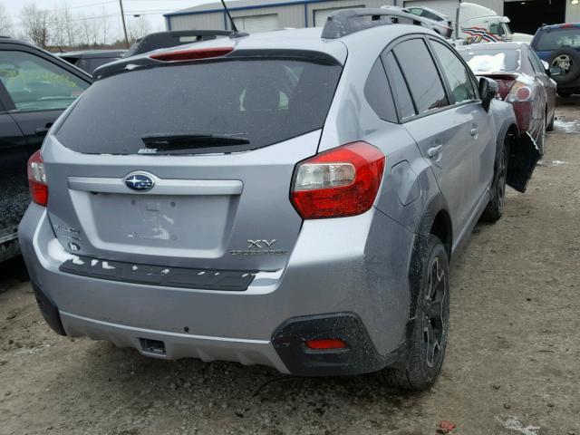 JF2GPASC0FH270705 - 2015 SUBARU XV CROSSTR GRAY photo 4