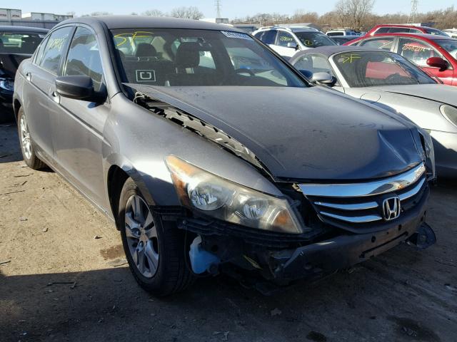 1HGCP2F61BA061419 - 2011 HONDA ACCORD SE GRAY photo 1