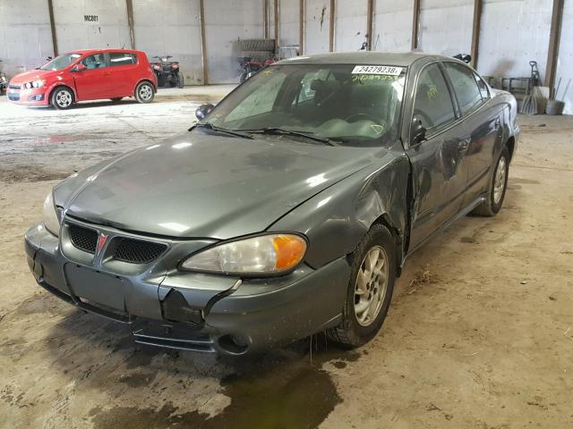 1G2NE52F84M509696 - 2004 PONTIAC GRAND AM S GRAY photo 2