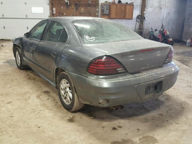 1G2NE52F84M509696 - 2004 PONTIAC GRAND AM S GRAY photo 3