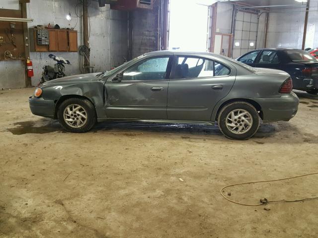 1G2NE52F84M509696 - 2004 PONTIAC GRAND AM S GRAY photo 9