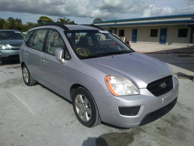 KNAFG526587129033 - 2008 KIA RONDO LX SILVER photo 1