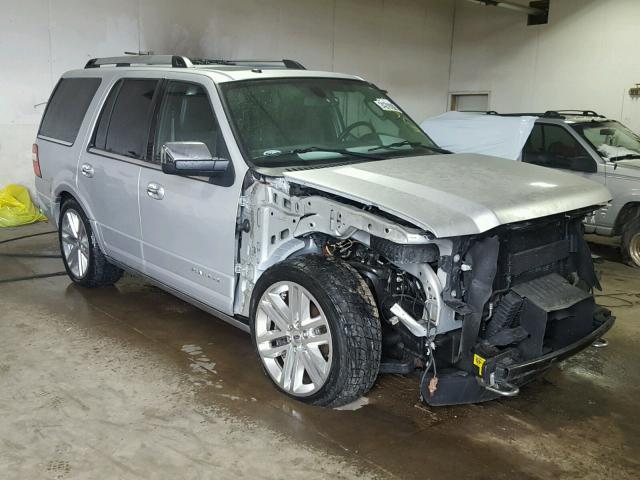 1FMJU1MT9FEF40389 - 2015 FORD EXPEDITION SILVER photo 1