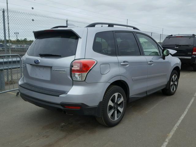 JF2SJAGC6HH544397 - 2017 SUBARU FORESTER 2 GRAY photo 4