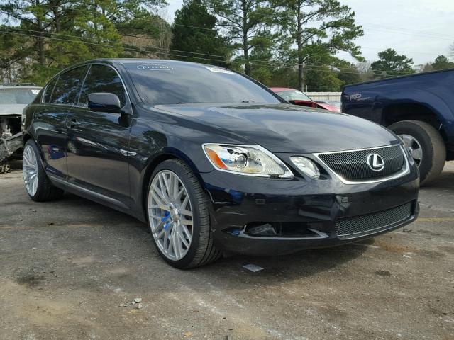 JTHBN96S965012620 - 2006 LEXUS GS GENERAT BLACK photo 1