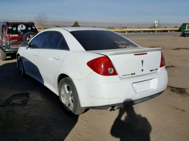 1G2ZJ57K094261468 - 2009 PONTIAC G6 WHITE photo 3