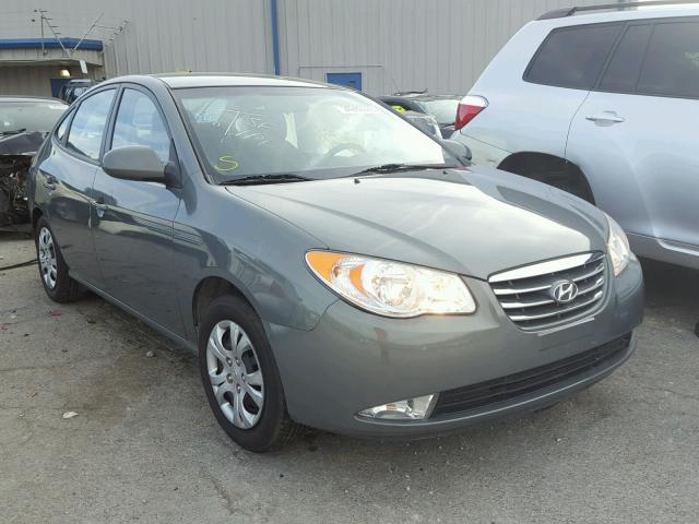 KMHDU4AD6AU884269 - 2010 HYUNDAI ELANTRA BL GRAY photo 1