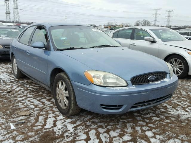 1FAFP56U37A140891 - 2007 FORD TAURUS SEL BLUE photo 1