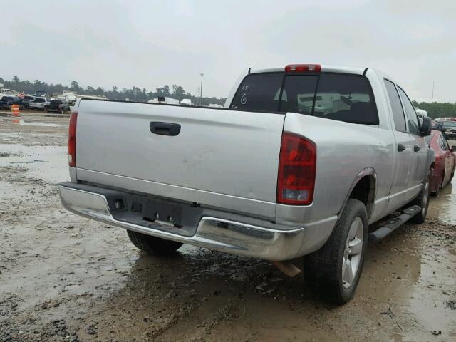 3D7HA18N72G178689 - 2002 DODGE RAM 1500 GRAY photo 4