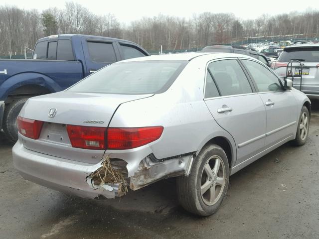 1HGCM56745A175440 - 2005 HONDA ACCORD EX SILVER photo 4