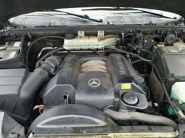 4JGAB57E43A440794 - 2003 MERCEDES-BENZ ML 350 BLACK photo 7