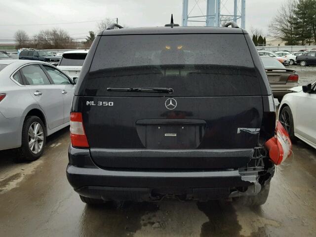 4JGAB57E43A440794 - 2003 MERCEDES-BENZ ML 350 BLACK photo 9