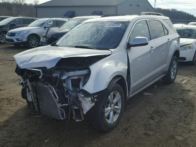 2CNALDEWXA6320284 - 2010 CHEVROLET EQUINOX LT SILVER photo 2