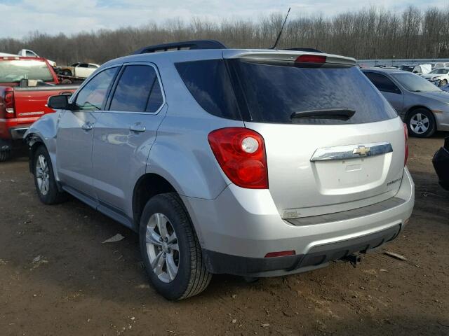 2CNALDEWXA6320284 - 2010 CHEVROLET EQUINOX LT SILVER photo 3