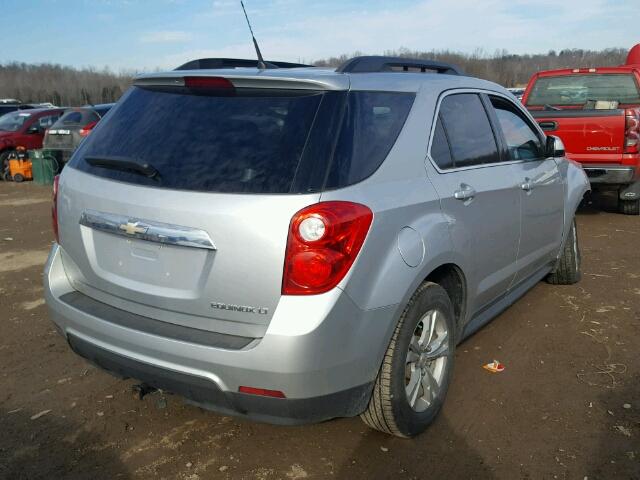 2CNALDEWXA6320284 - 2010 CHEVROLET EQUINOX LT SILVER photo 4