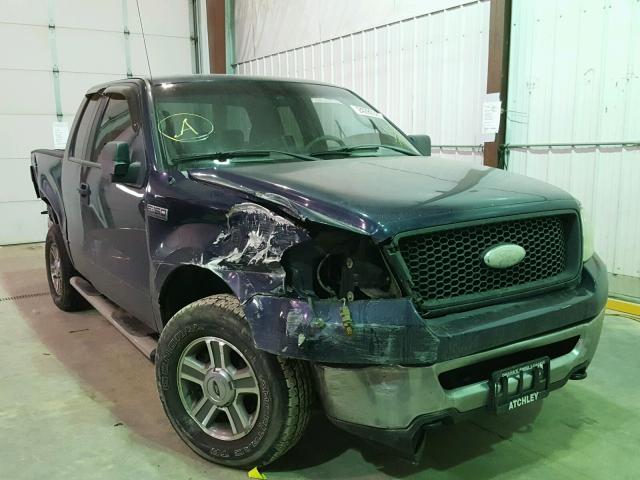 1FTPX145X6FA17349 - 2006 FORD F150 BLUE photo 1