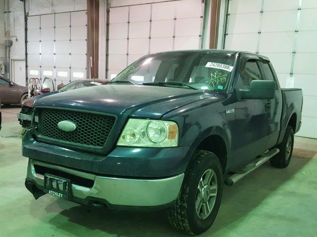 1FTPX145X6FA17349 - 2006 FORD F150 BLUE photo 2