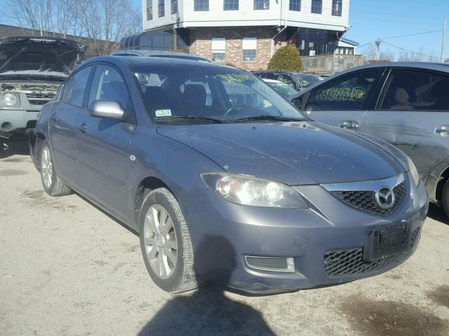 JM1BK32G881878893 - 2008 MAZDA 3 I GRAY photo 1