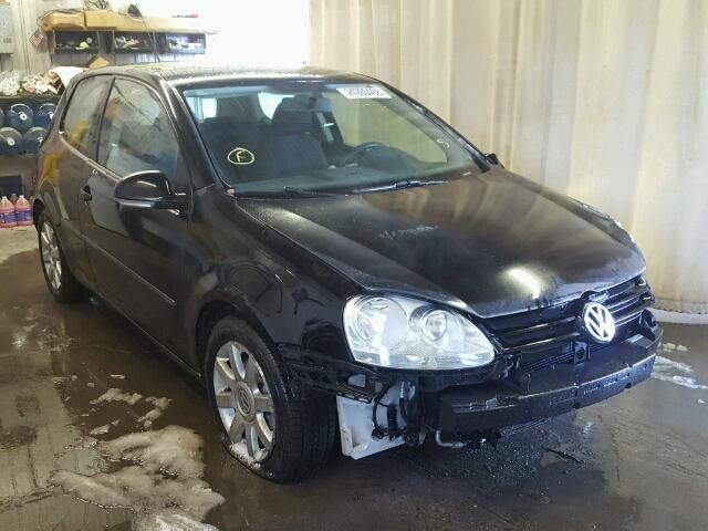 WVWAB71KX9W078268 - 2009 VOLKSWAGEN RABBIT BLACK photo 1