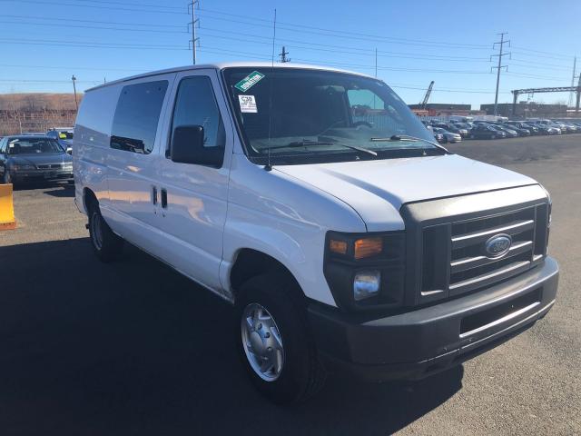 1FTNE1EL7ADA10180 - 2010 FORD ECONOLINE WHITE photo 1