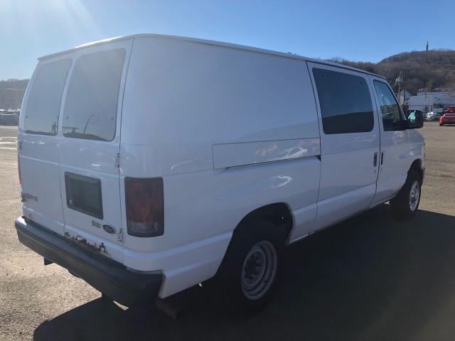 1FTNE1EL7ADA10180 - 2010 FORD ECONOLINE WHITE photo 4