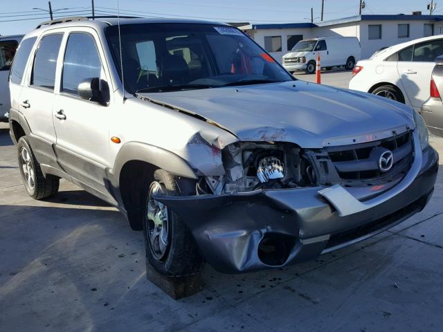 4F2CZ06184KM14687 - 2004 MAZDA TRIBUTE ES SILVER photo 1