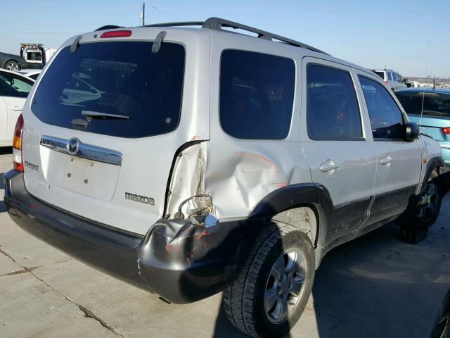 4F2CZ06184KM14687 - 2004 MAZDA TRIBUTE ES SILVER photo 4