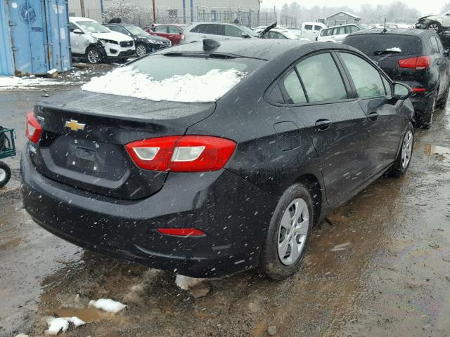 1G1BC5SM2H7123873 - 2017 CHEVROLET CRUZE LS BLACK photo 4